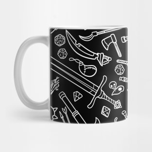 Adventure Pattern - White Mug